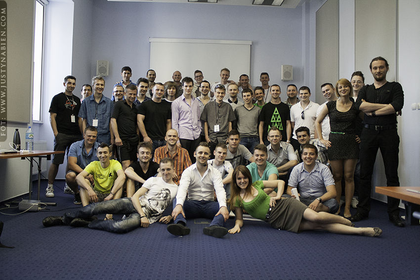 Kurs podrywania - zdjęcie grupowe